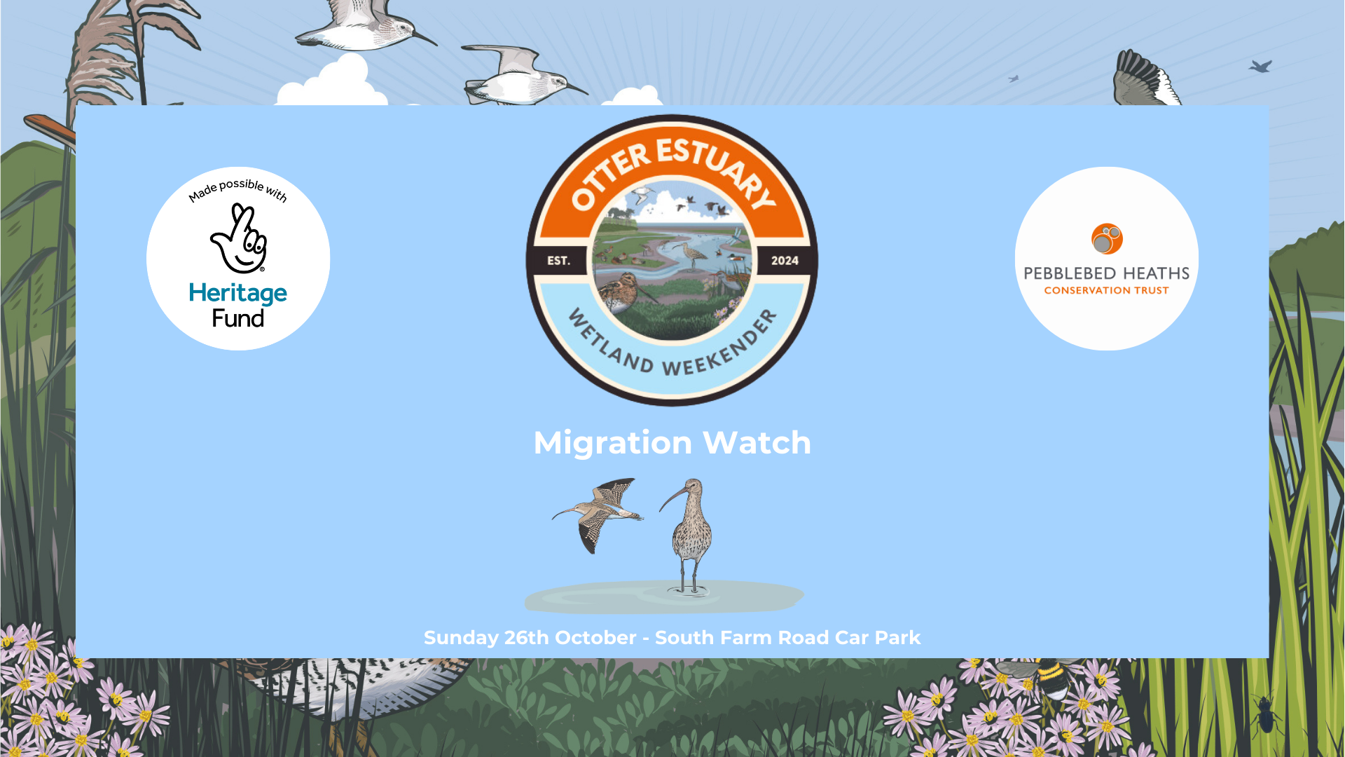 Wetland Weekender Banner Images